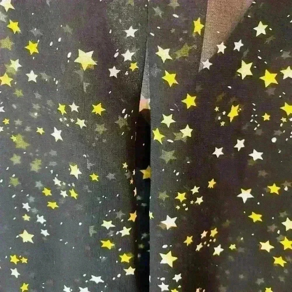 CAbi Galaxy long sleeve sheer button up Blouse - Picture 5 of 8